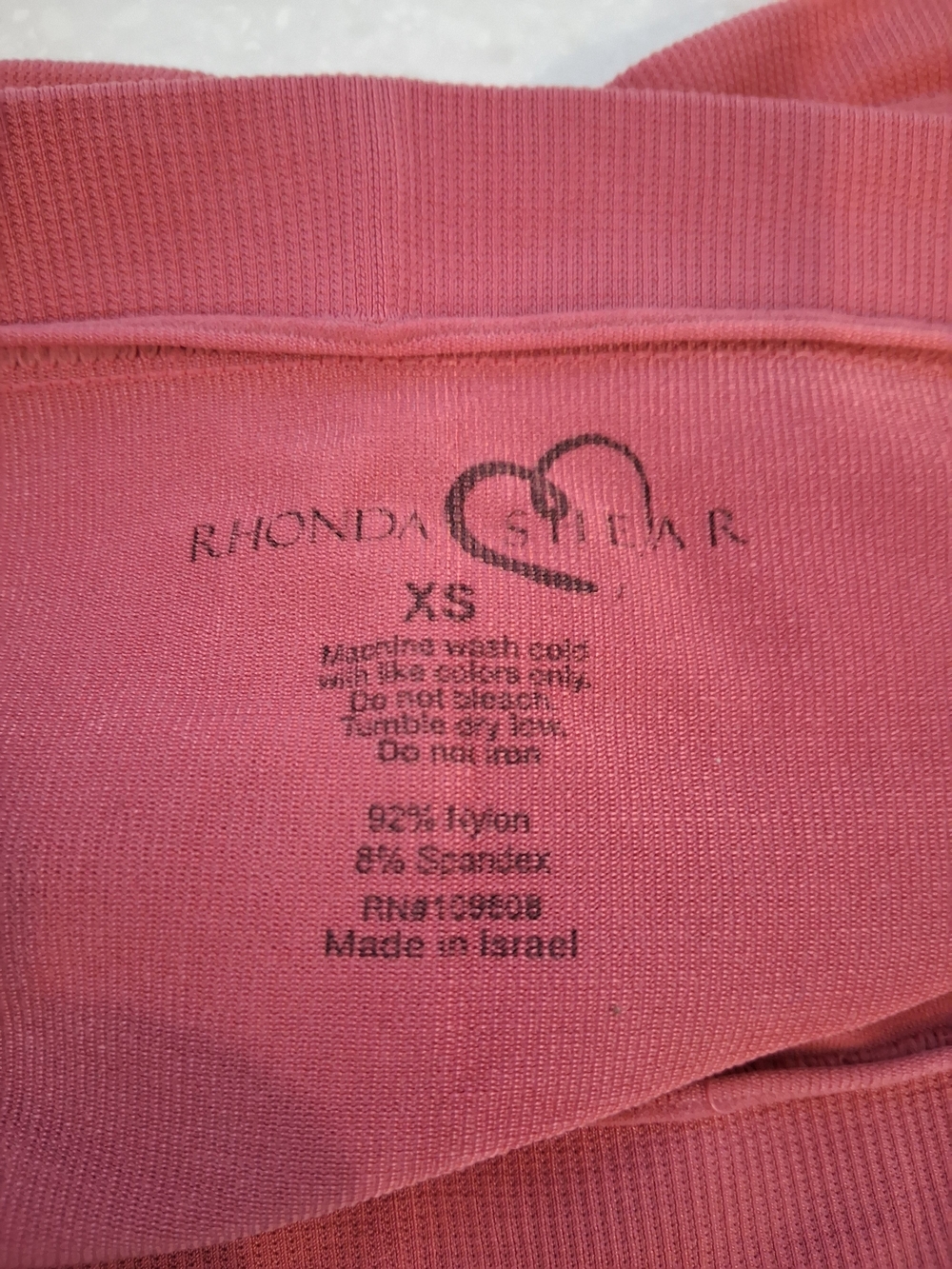Rhonda Shear Pink Seamless Bra  XS